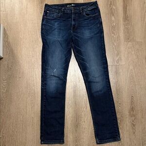 Men’s Deep Blue Brooklyn Relaxed Taper RSQ Jeans (31x34)